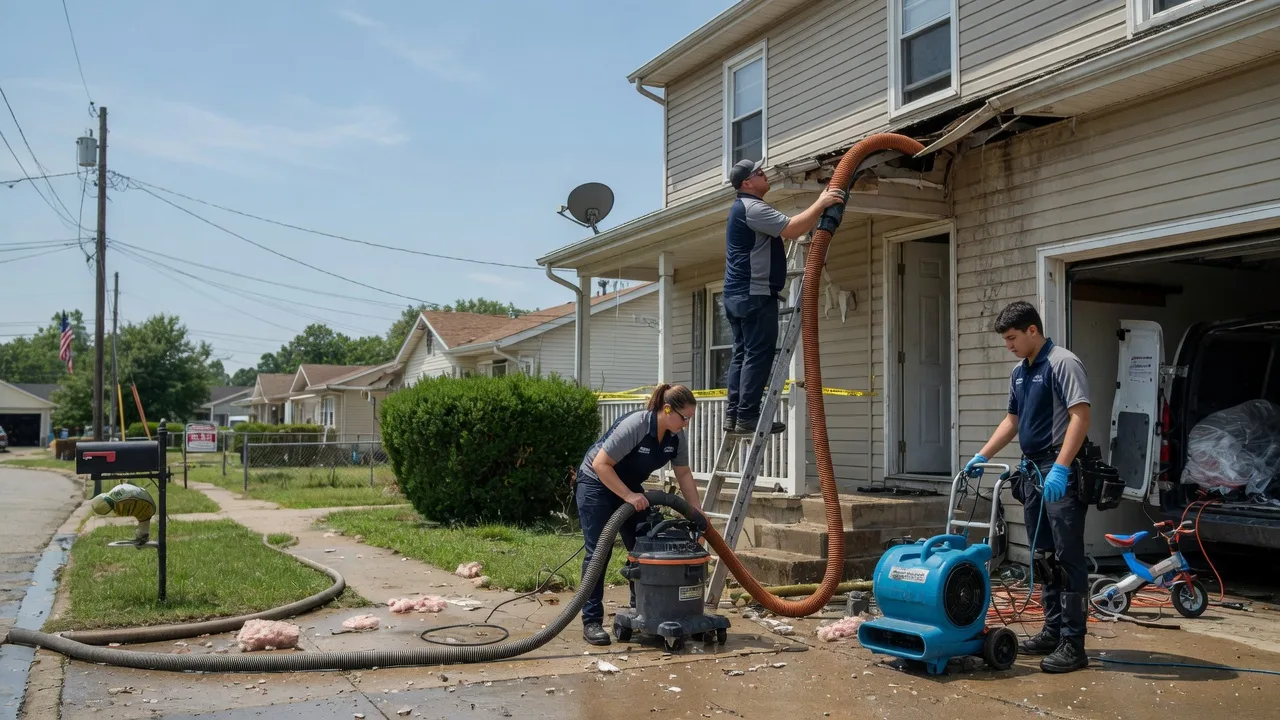 Water Damage Restoration in Clarksburg, PA near me